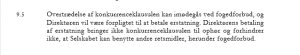 klassisk forbudskonsekvens af konkurrenceklausul