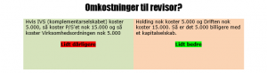 partnerselskabet omkostning revisor