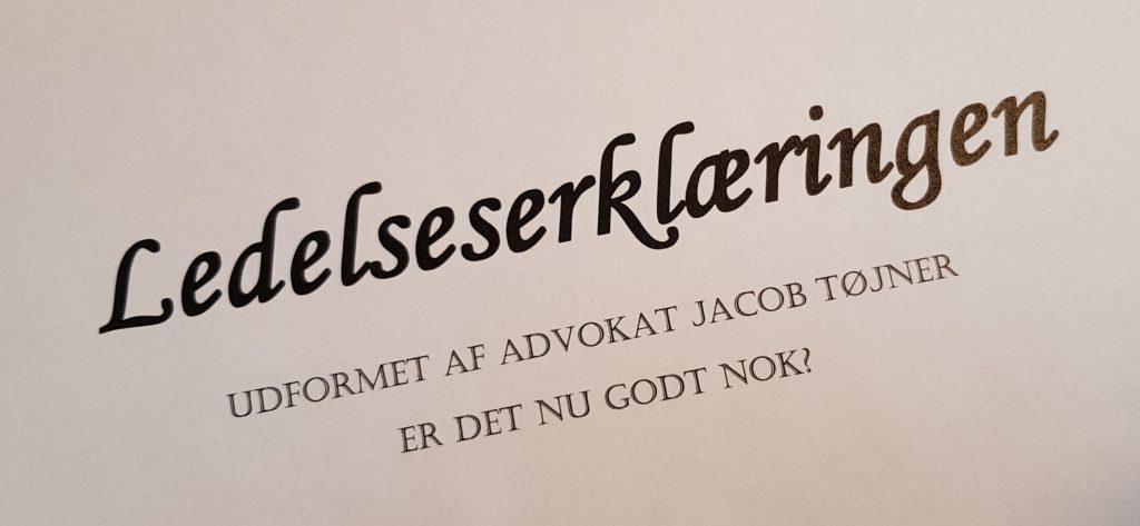 Ledelseserklæring