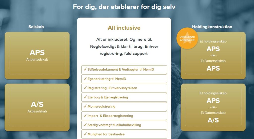 stifte selskab